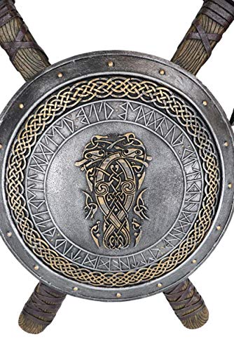 Norse Viking Warrior Coat of Arms Shield Wall Decor
