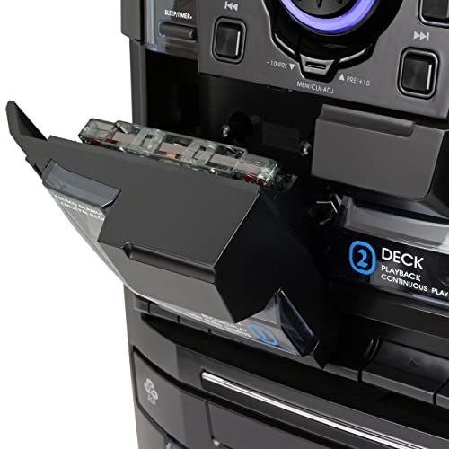 Jensen Bluetooth Stereo Turntable CD Changer Cassette System