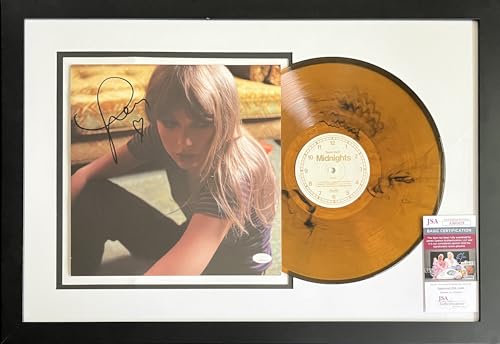 Rare Signed & Framed Vinyl LP Record: Blood Moon