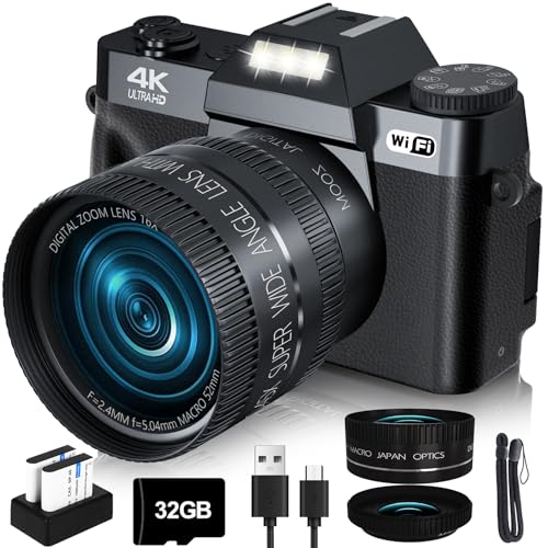 2024 VJIANGER 4K Digital Camera for YouTube VIP