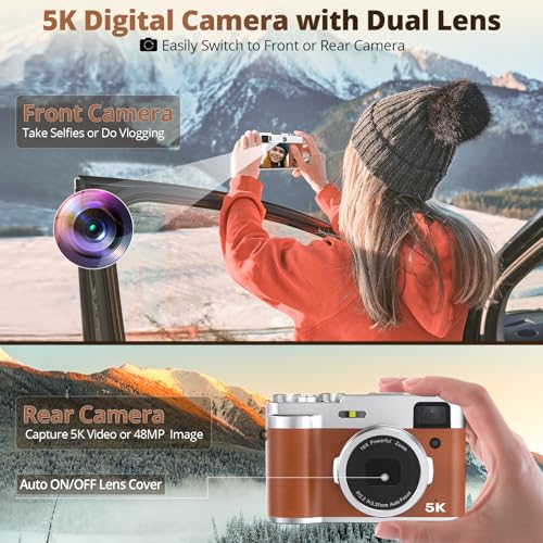 48MP Autofocus Vlogging Camera with Accessories VIP Bundle