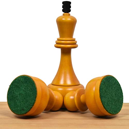 Vintage Soviet Chess Set Reproduction, Double Weighted Pieces