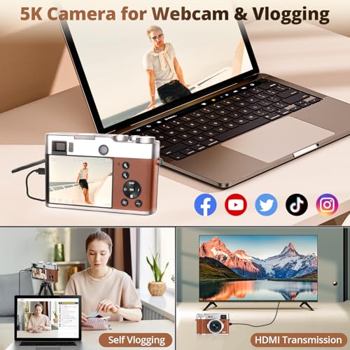 48MP Autofocus Vlogging Camera with Accessories VIP Bundle