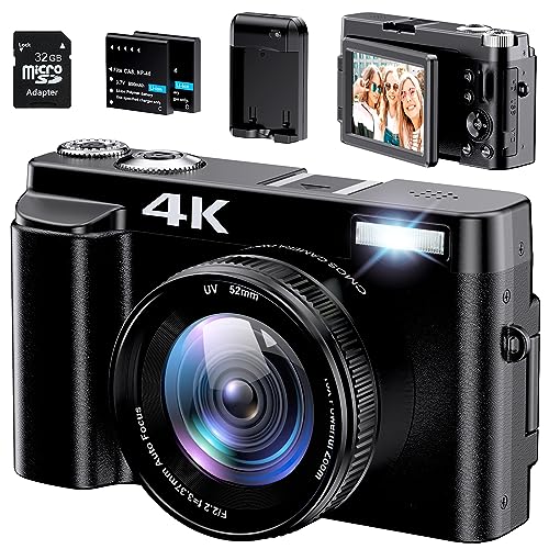 VIP 4K Autofocus Vlogging Camera with 16X Zoom