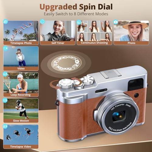 48MP Autofocus Vlogging Camera with Accessories VIP Bundle
