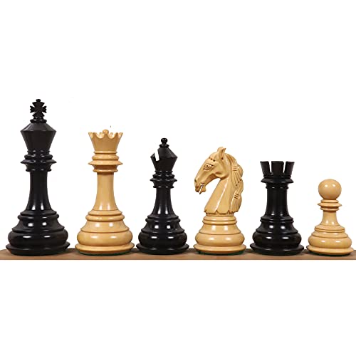 Luxury 4.6" Columbian Triple Weighted Chess Pieces Set