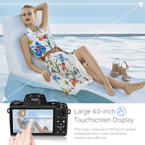 Saneen Digital Camera for Vlogging and Photography