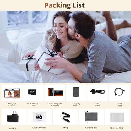 48MP Autofocus Vlogging Camera with Accessories VIP Bundle