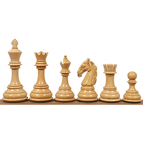 Luxury 4.6" Columbian Triple Weighted Chess Pieces Set