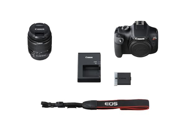 Canon EOS Rebel T100 DSLR Camera with EF-S 18-55mm Lens