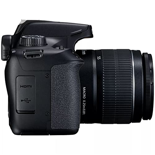 Canon EOS 4000D Camera Bundle with 34 Accessories