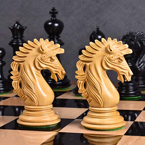 Luxury 4.6" Mogul Staunton Chess Pieces Set