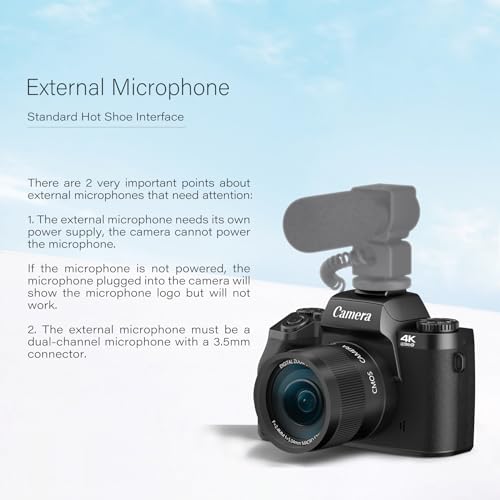 Saneen Digital Camera for Vlogging and Photography