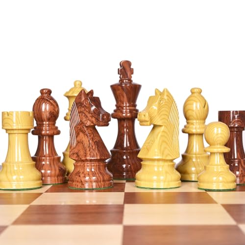 AMEROUS 20'' x 20'' Wooden Chess Set VIP