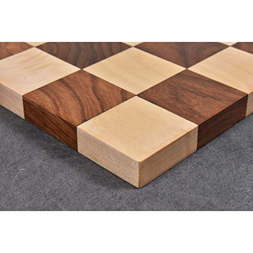 Luxury Large Borderless Chess Board - Sheesham/Maple Wood