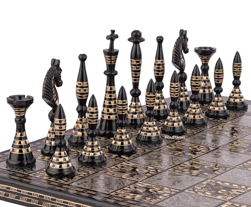 Handmade Luxury Chess Set for Professional Tournaments, 12