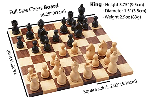 Self-Adjusting Tournament Chess Set with Magnetic Heavy Pieces