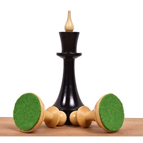 Soviet Latvian Reproduced Chess Pieces Set, Double Weighted