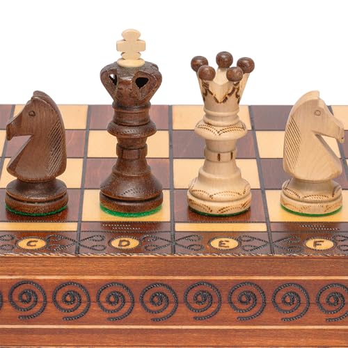Husaria European Chess Set - Large 21.7 Inches