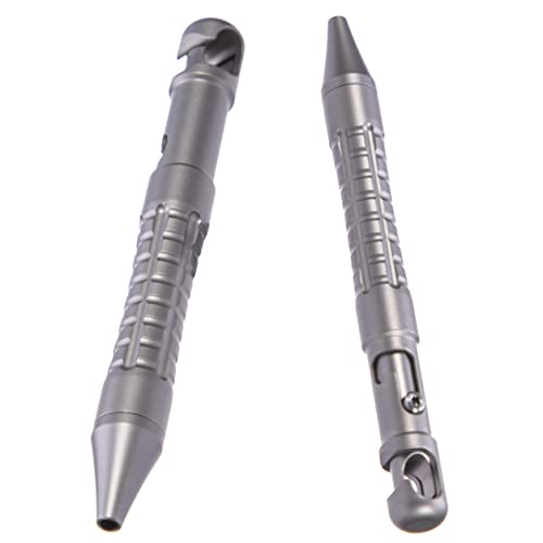 TACRAY Mini Titanium EDC Bolt Action Keychain Pen