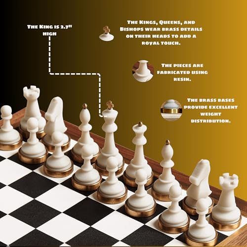 Luxury Chess Set with Storage - Modern Design