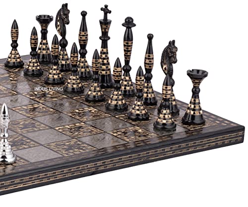 Handmade Luxury Chess Set for Professional Tournaments, 12