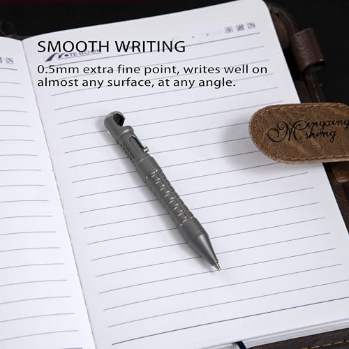 TACRAY Mini Titanium EDC Bolt Action Keychain Pen