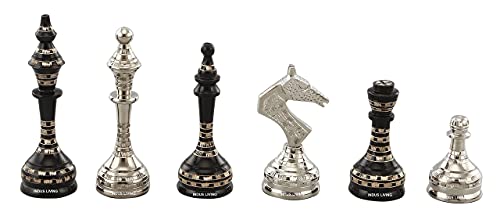Luxury Handmade Metal Chess Board Set for Professionals