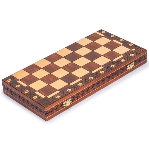 Husaria European Chess Set - Large 21.7 Inches