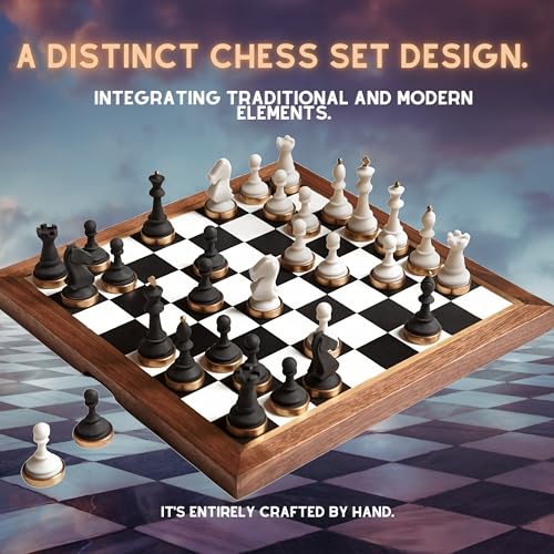 Luxury Chess Set with Storage - Modern Design