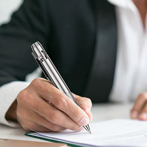 Titanium Bolt Action Pen Stylus with Pocket Clip