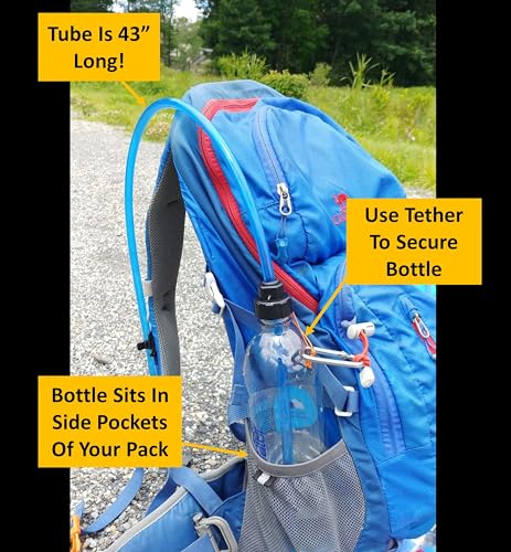 Hydration Tube Adapter for Smartwater and Premium Bottles