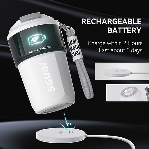 SGUAI Smart Water Bottle/Coffee Cup, LED Display, APP Control