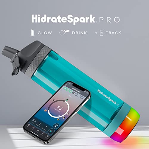 Hidrate Spark PRO Lite Water Bottle - 24 oz - Sea Glass
