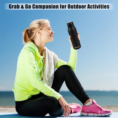 20oz Insulated Stainless Steel UV Purifying Water Bottle