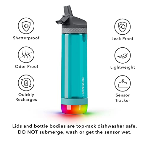 Hidrate Spark PRO Lite Water Bottle - 24 oz - Sea Glass