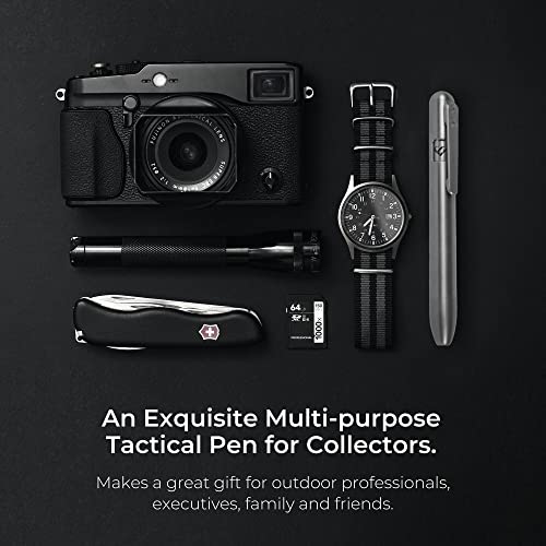 MARKSMITH Titanium Retractable Permanent Marker - Write Anywhere