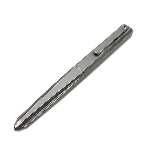 Titanium Ballpoint Pen with Cap: Luxury EDC Pen