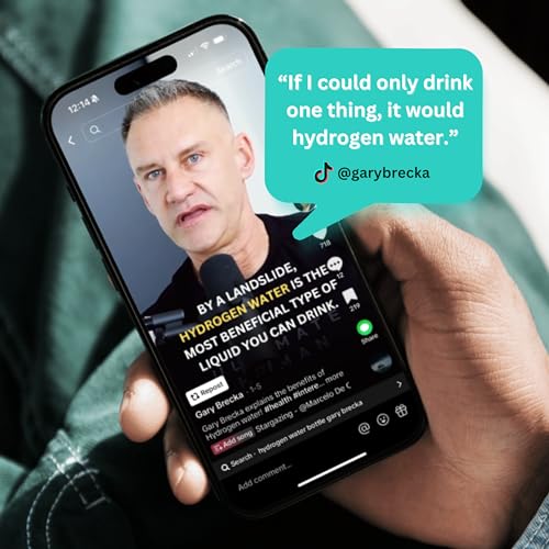 HydroPod Hydrogen Water Bottle with Ionizer and Filter