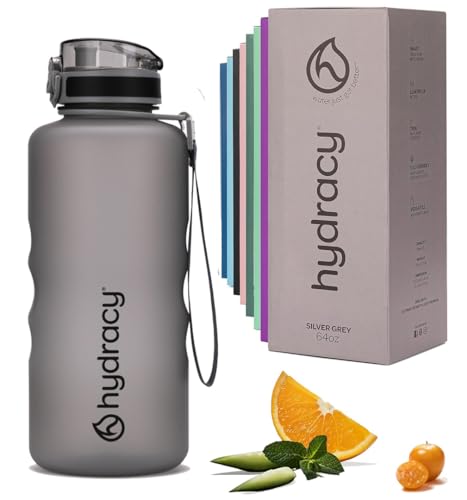 Hydracy 2L Water Bottle: Leakproof, Motivational Timeline