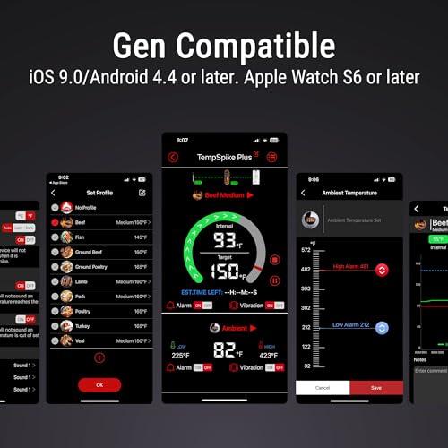 ThermoPro Plus 600FT Wireless BBQ Meat Thermometer