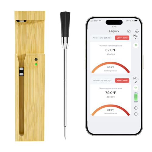 BtcLink Wireless Meat Thermometer - Precision Cooking Essential
