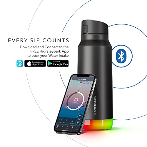 Hidrate Spark PRO Smart Water Bottle - Stainless Steel
