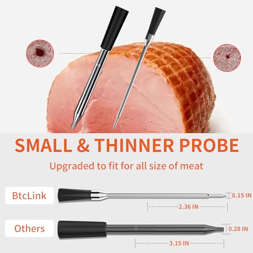 BtcLink Wireless Meat Thermometer - Precision Cooking Essential