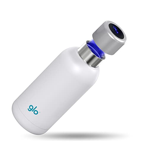 Glo UV Water Smart Bottle | Stainless Steel, BPA-Free