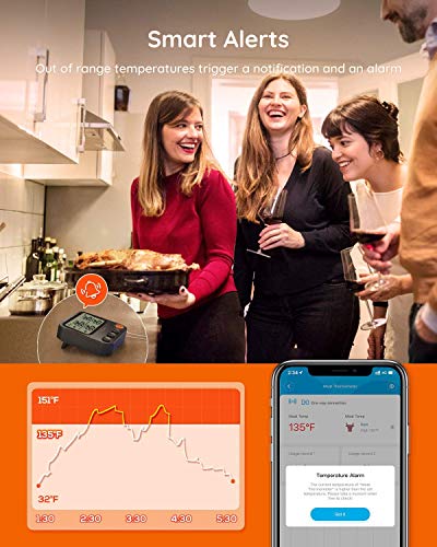 Govee Bluetooth Meat Thermometer with Smart Alerts