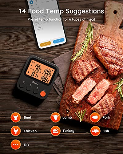 Govee Bluetooth Meat Thermometer with Smart Alerts