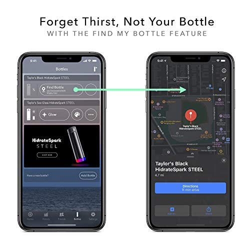 Hidrate Spark PRO Smart Water Bottle with Bluetooth Reminder