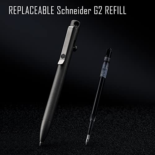 KeyUnity KP01 Titanium Alloy EDC Bolt Action Pen