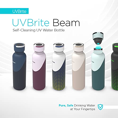 Self-Cleaning UV Water Bottle - 24 Oz Stainless Steel